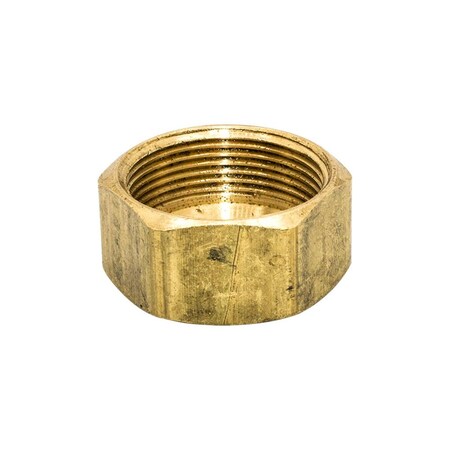 Thrifco Plumbing No. 61 5/8 Inch Lead-Free Brass Compression Nut 6961007